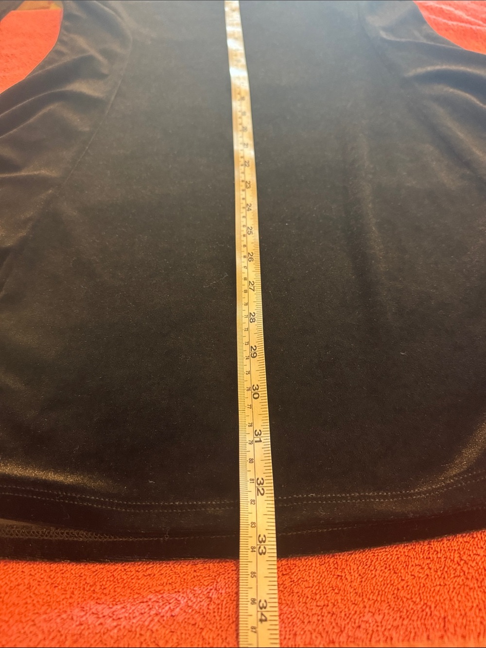 Mossimo Supply Co. Black Velvet Long-Sleeve Swing Dress - Picture 6 of 9